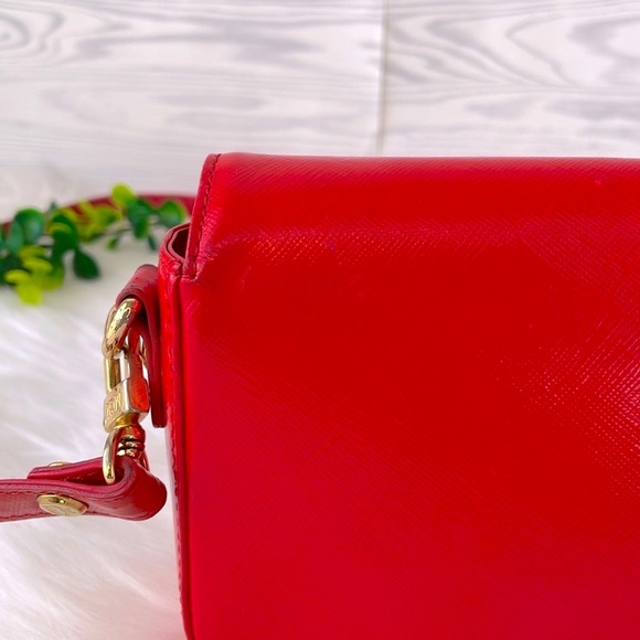 MCM Red Crossbody - Picture 8 of 17